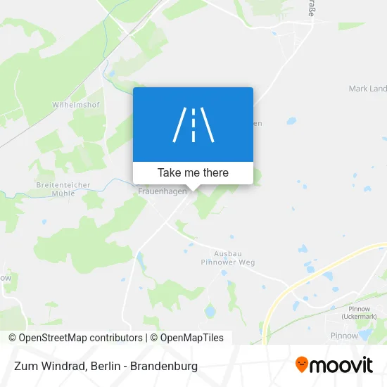 Карта Zum Windrad