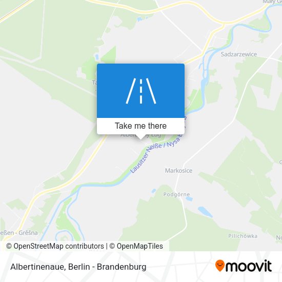 Albertinenaue map
