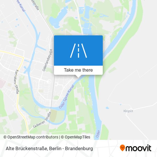 Alte Brückenstraße map
