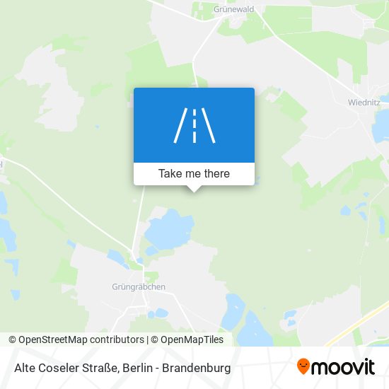 Alte Coseler Straße map