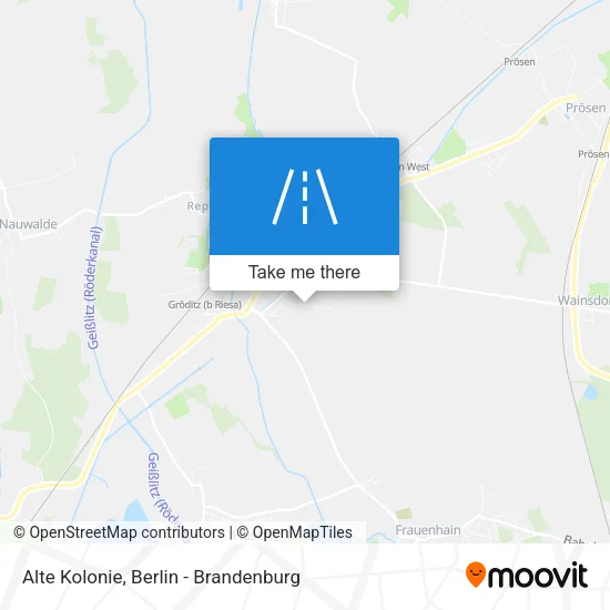 Карта Alte Kolonie