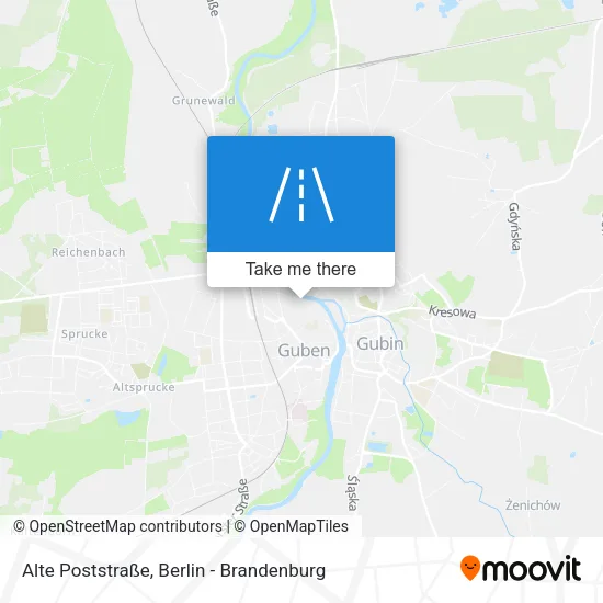 Карта Alte Poststraße
