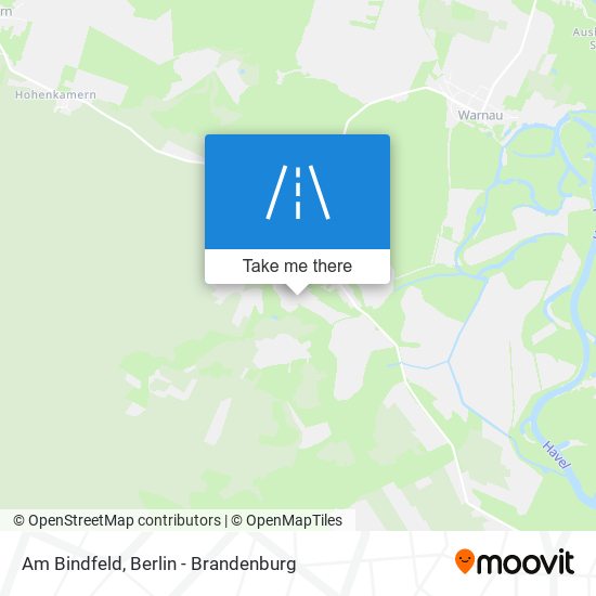 Am Bindfeld map