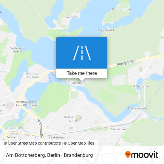 Am Böttcherberg map