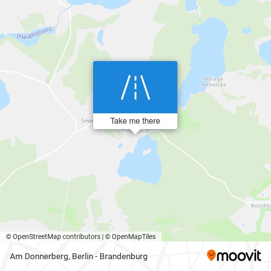 Am Donnerberg map