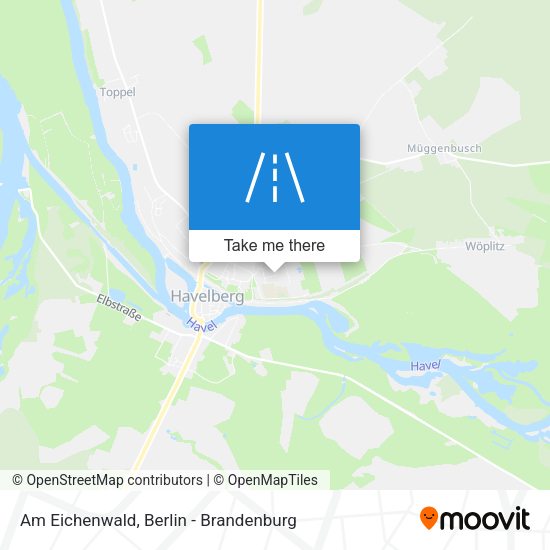 Am Eichenwald map