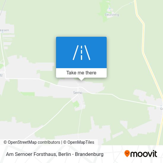 Am Sernoer Forsthaus map