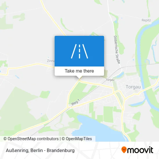 Карта Außenring