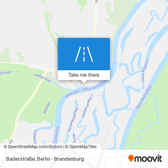Карта Baderstraße