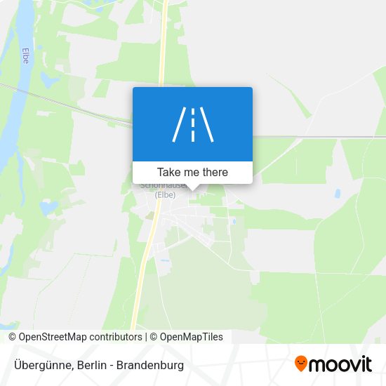 Übergünne map
