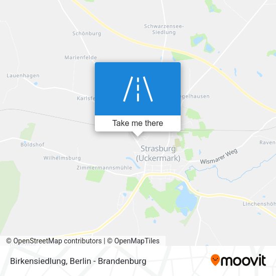 Birkensiedlung map