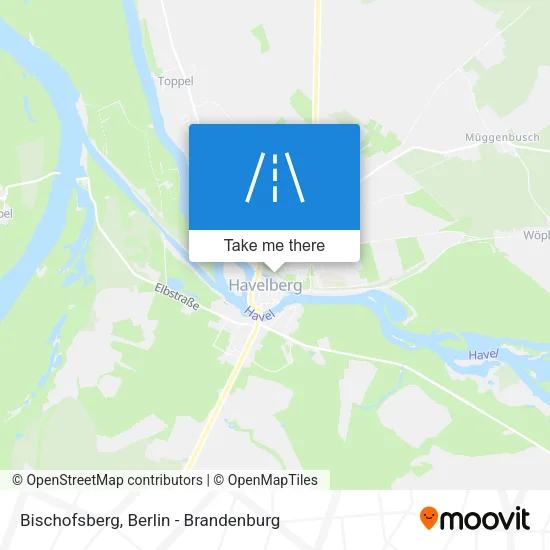 Карта Bischofsberg
