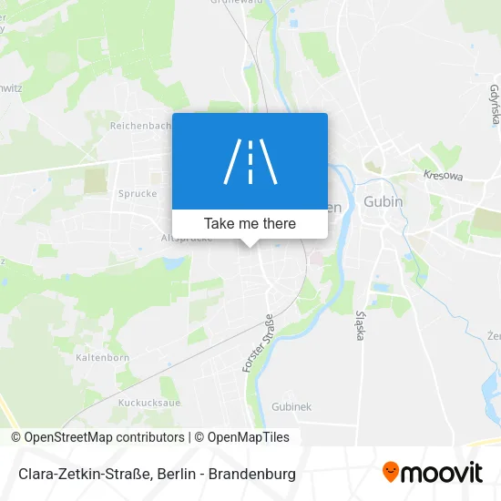 Карта Clara-Zetkin-Straße