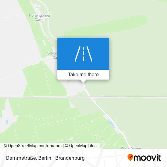 Карта Dammstraße