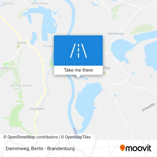 Dammweg map