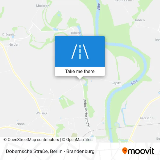 Карта Döbernsche Straße