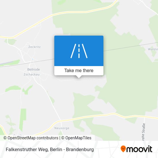 Falkenstruther Weg map