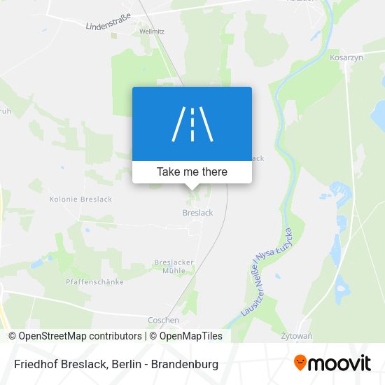 Friedhof Breslack map