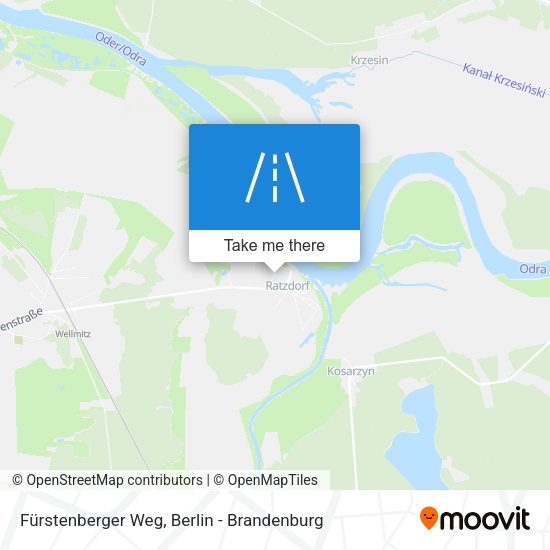 Fürstenberger Weg map