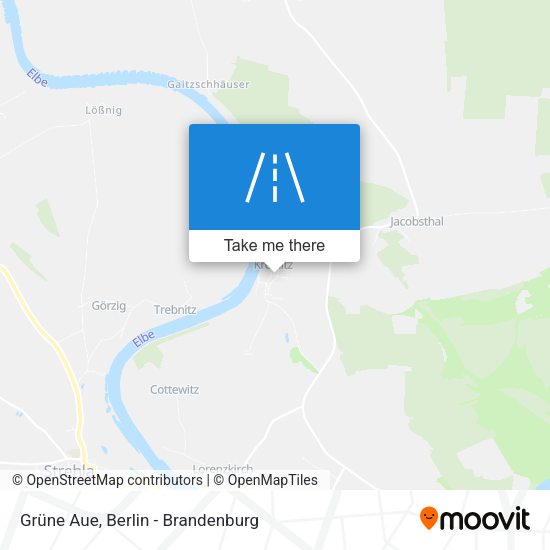 Grüne Aue map