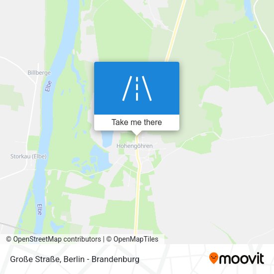 Große Straße map