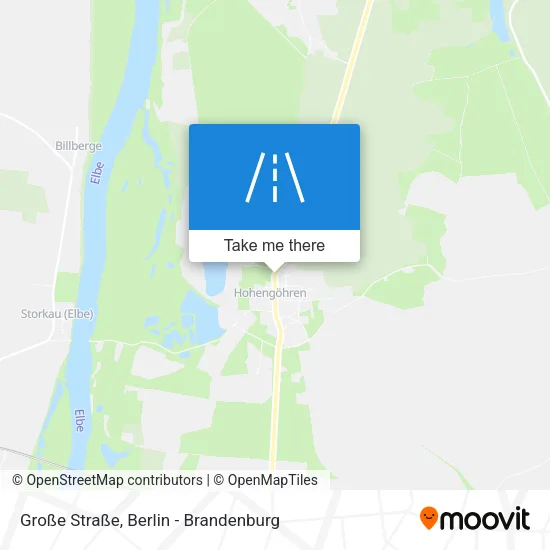 Карта Große Straße
