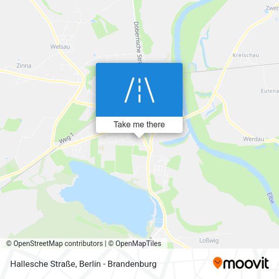 Hallesche Straße map