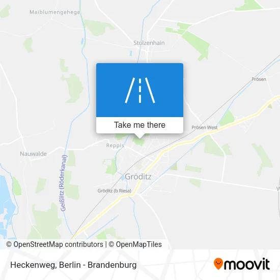 Карта Heckenweg