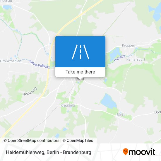 Heidemühlenweg map