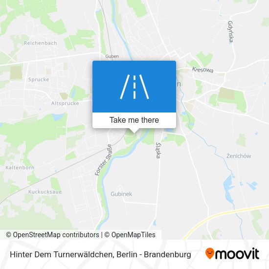 Hinter Dem Turnerwäldchen map