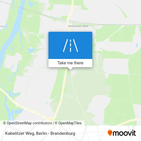 Карта Kabelitzer Weg