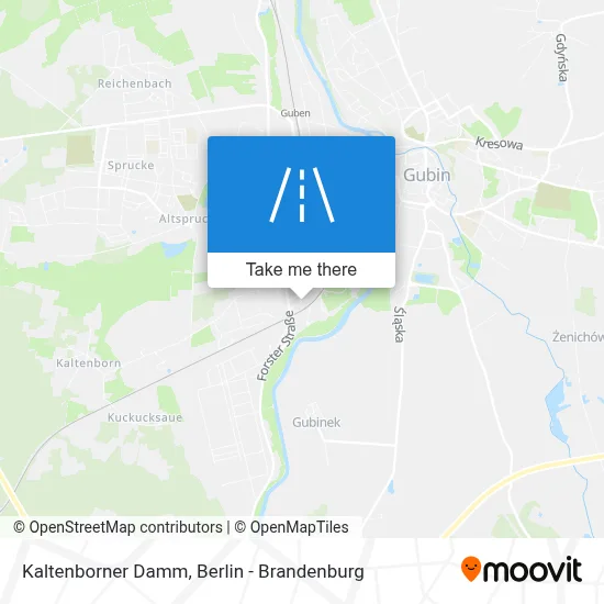 Kaltenborner Damm map