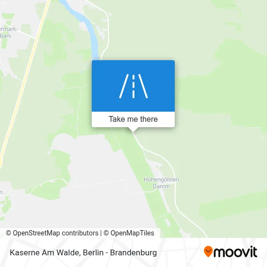 Kaserne Am Walde map