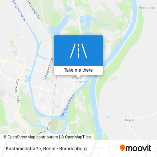 Карта Kastanienstraße