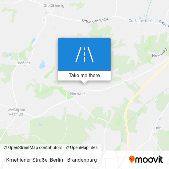 Kmehlener Straße map