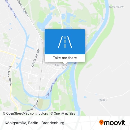 Königstraße map