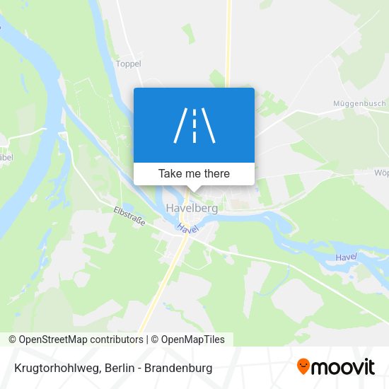 Krugtorhohlweg map