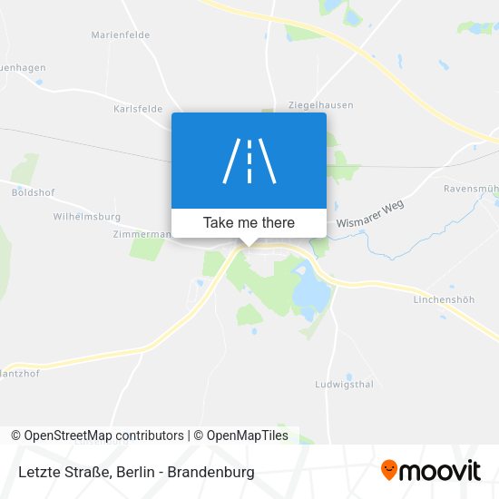 Letzte Straße map