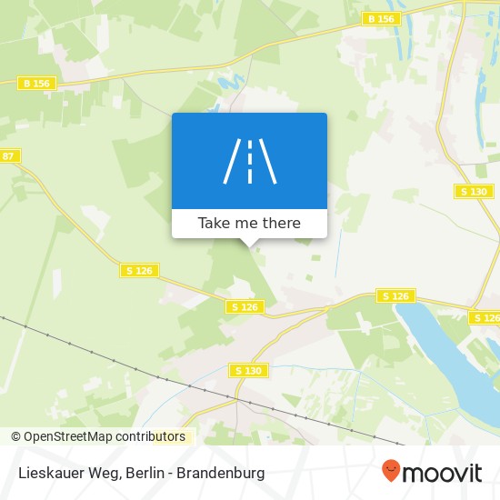 Lieskauer Weg map