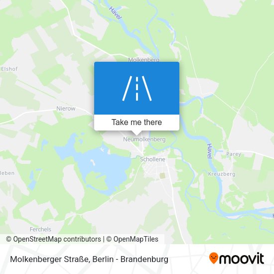 Molkenberger Straße map