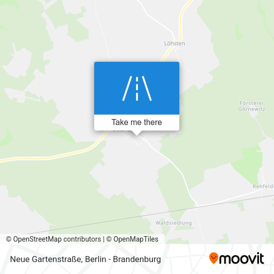 Neue Gartenstraße map