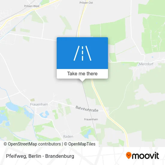 Карта Pfeifweg