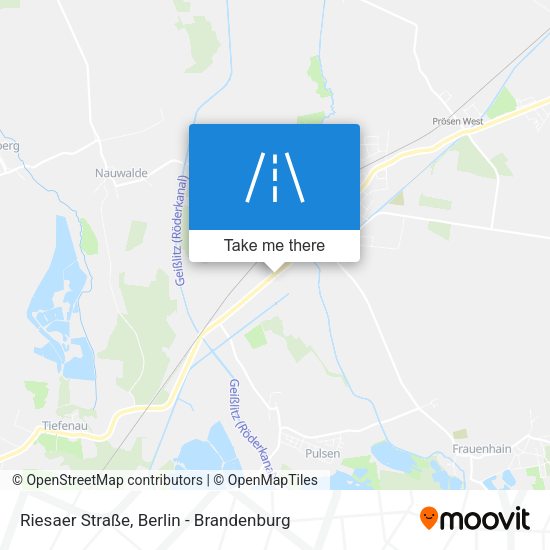 Riesaer Straße map
