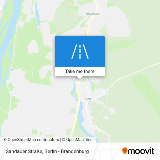 Sandauer Straße map