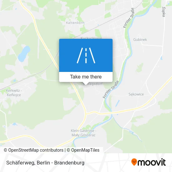 Карта Schäferweg