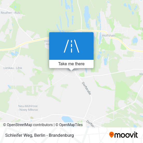Schleifer Weg map