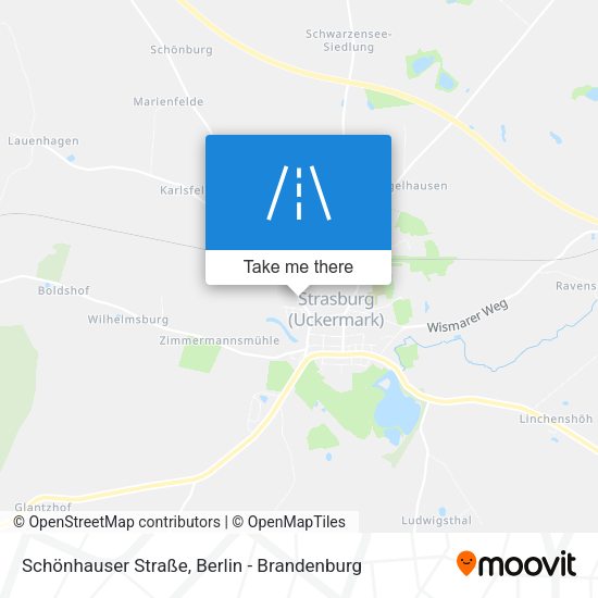 Schönhauser Straße map
