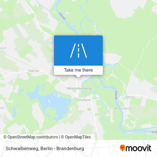 Schwalbenweg map