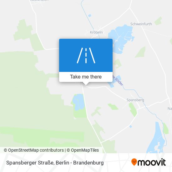 Spansberger Straße map