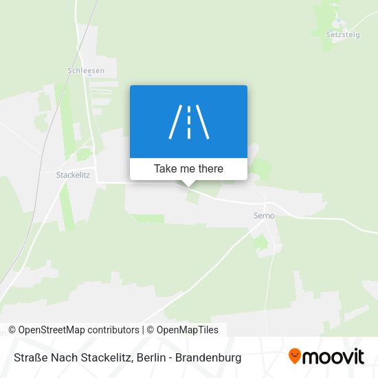 Straße Nach Stackelitz map